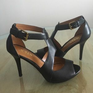 Lauren by Ralph Lauren Peep Toe